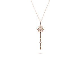 Roseate x Lightbox Lab-Grown Diamond ct. Light Wand Pendant | White