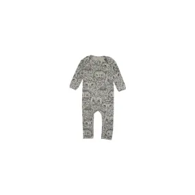 SGBen Jumpsuit w/Owls - Grey (Drizzle)