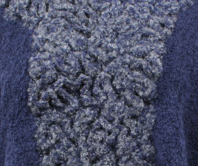 Shawl - Boucle - Azul