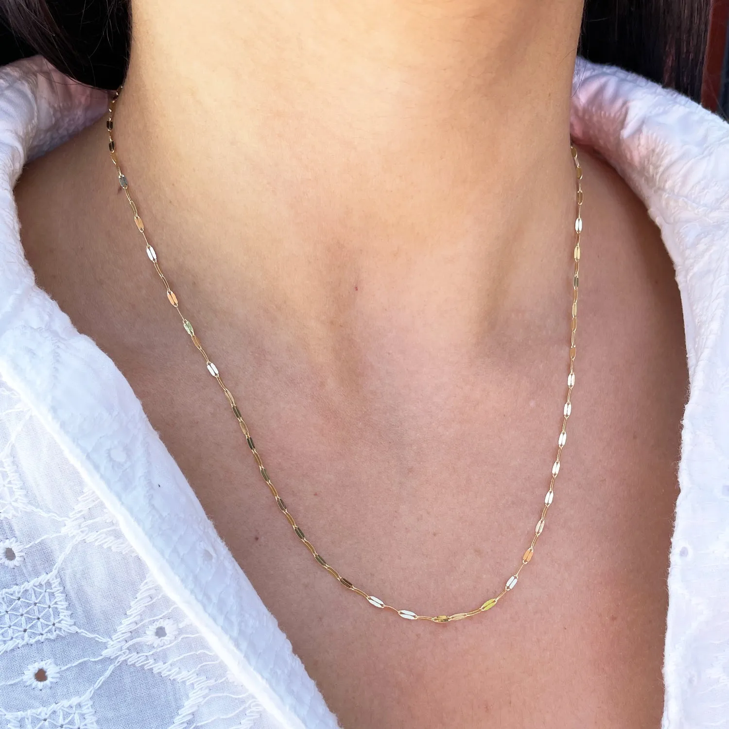 Shimmer Chain Necklace