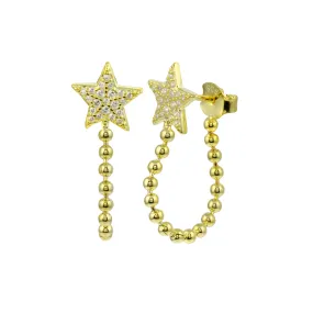 Star Toilet Chain Earring