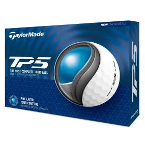 TaylorMade TM24 TP5 Golf Balls - Dozen