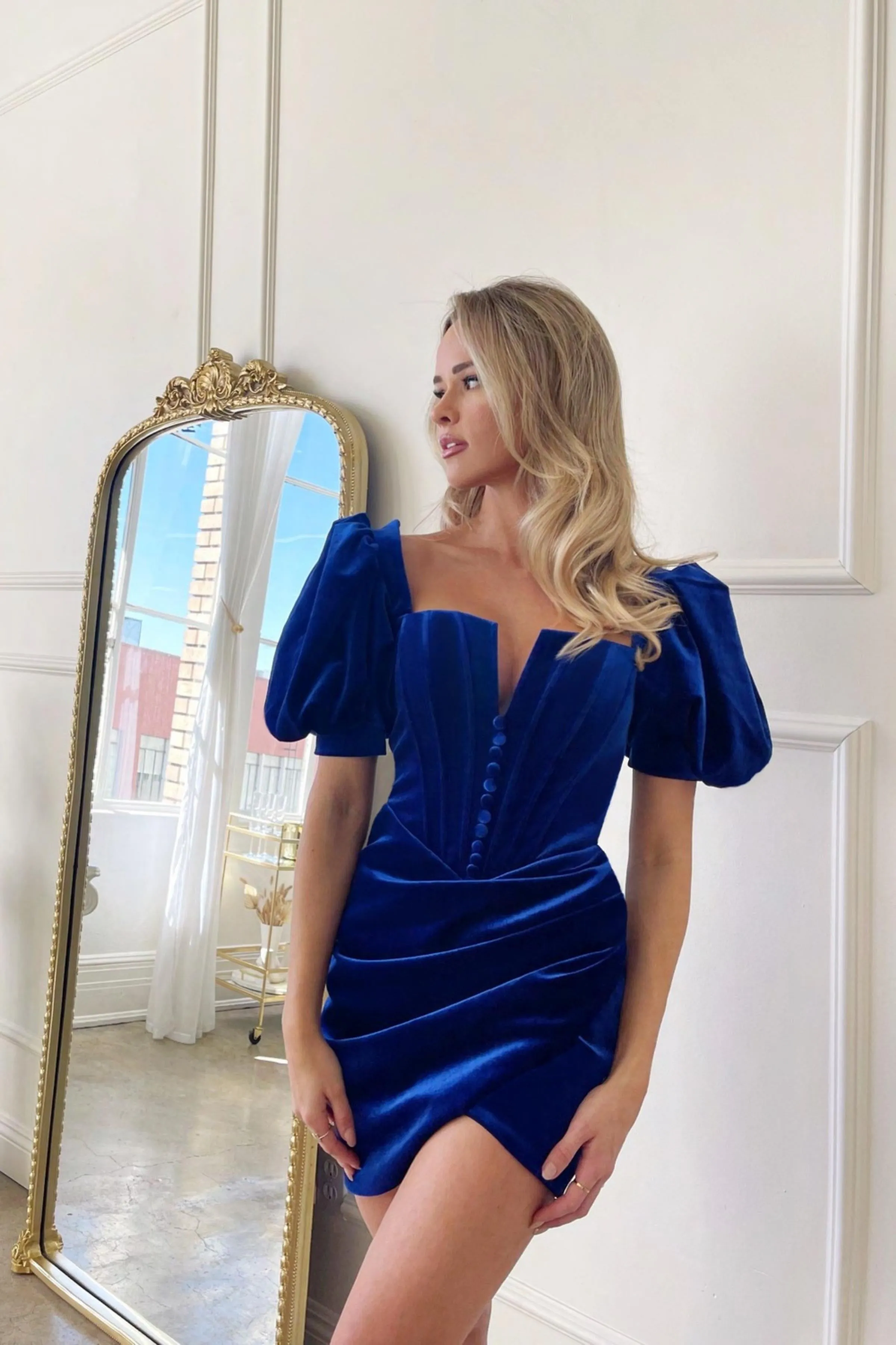 The Secret Velvet Dress