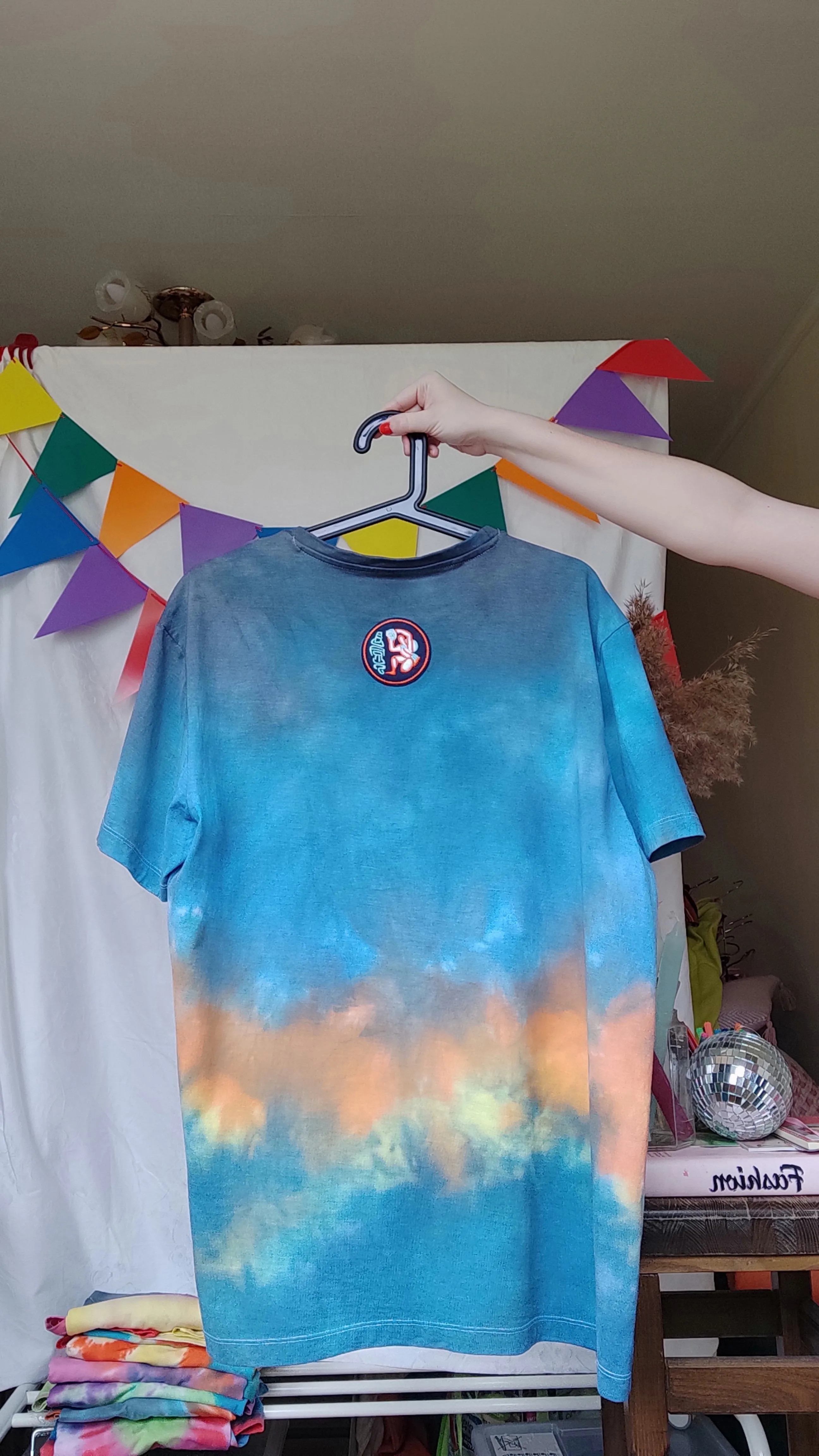 TIE-DYE T-SHIRT AQUARIUS