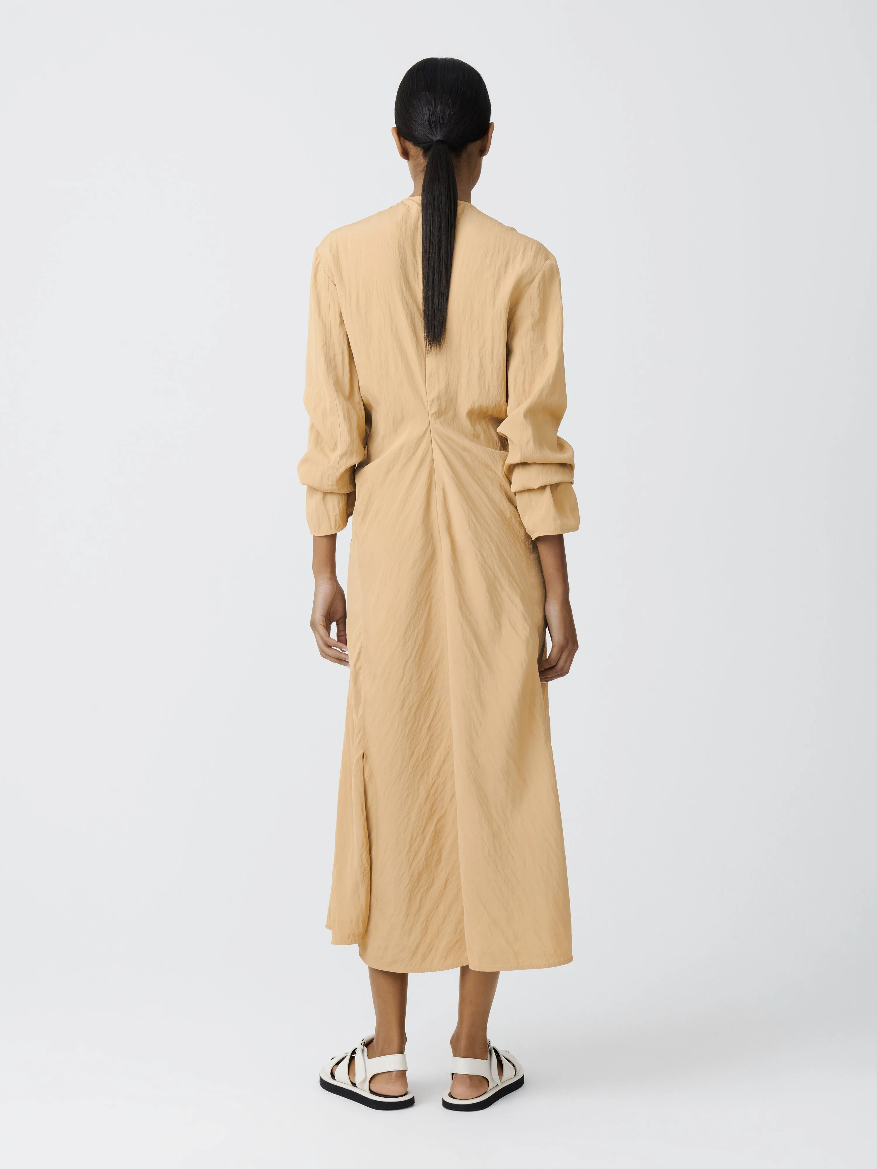 Welles Dress in Sand